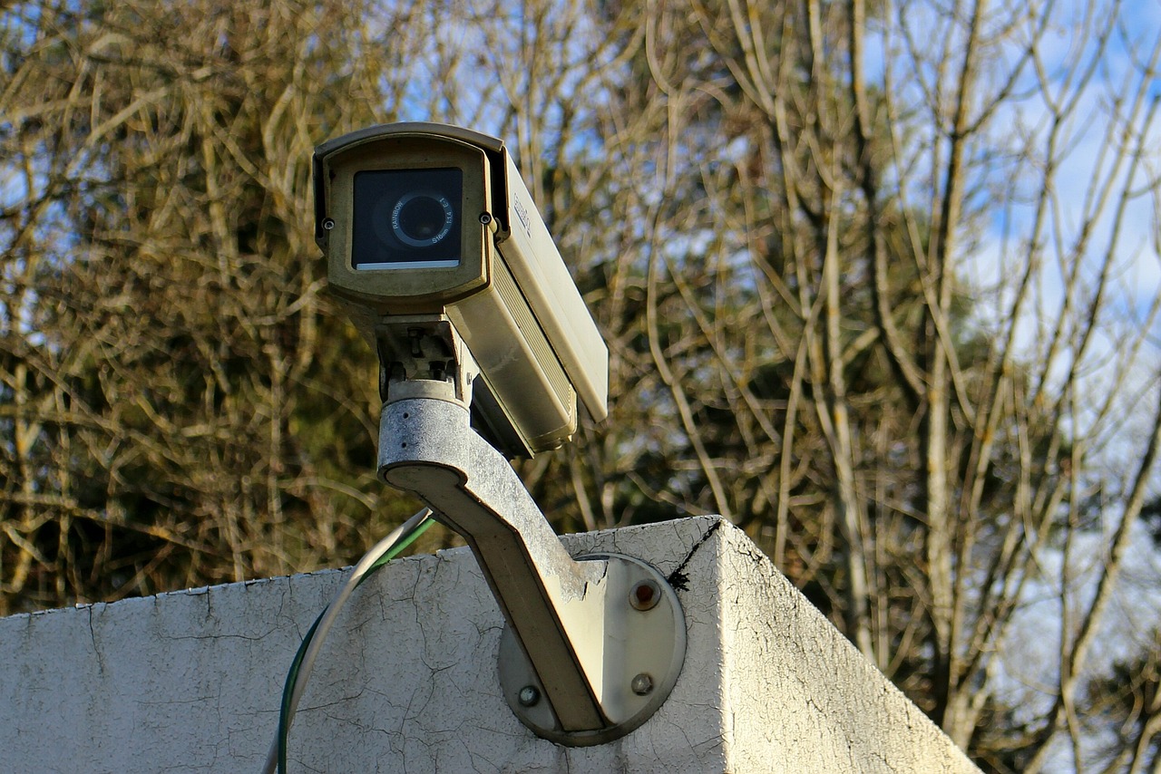 surveillance camera, security, camera